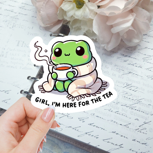 Die Cut - Here for the Tea
