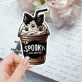 Die Cut - Spooky Iced Coffee