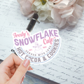 Die Cut - Snowflake Cafe