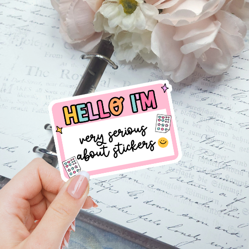Die Cut - Serious About Stickers