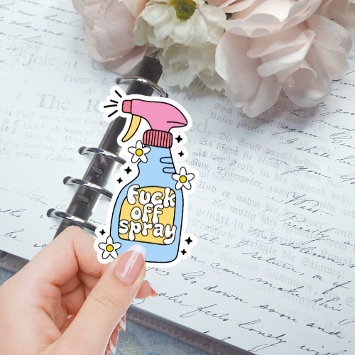 Die Cut - Fuck Off Spray