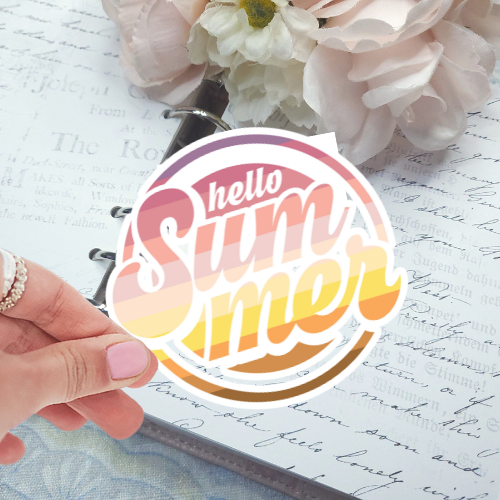 Die Cut - Hello Summer