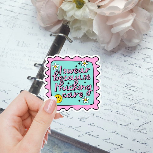 Die Cut - I Swear Because I Care