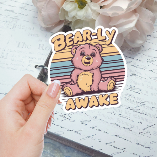 Die Cut - Bearly Awake