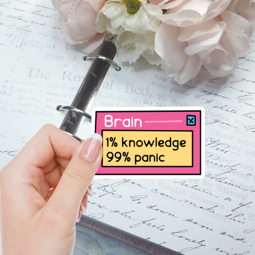 Die Cut - 100% Panic