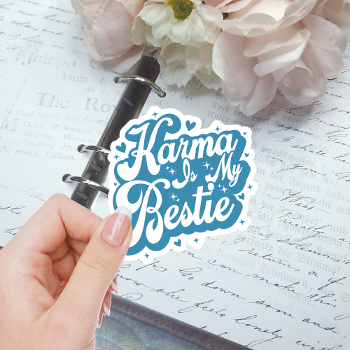 Die Cut - Karma is my Bestie