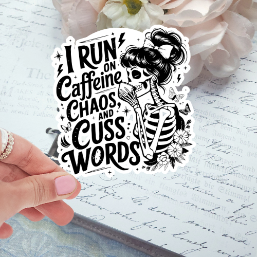 Die Cut - Caffeine, Chaos and Cuss Words