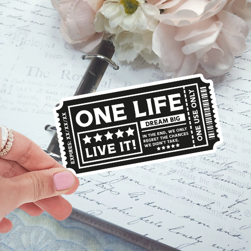 Die Cut - One Life