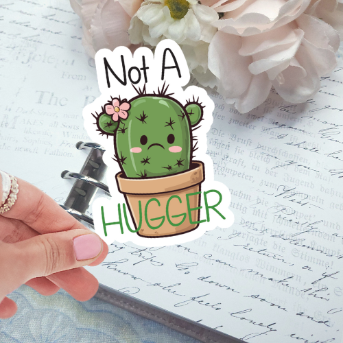Die Cut - Not A Hugger
