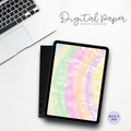 Digital Paper - Tie Dye Rainbow