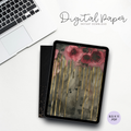 Digital Paper - Dark Rose