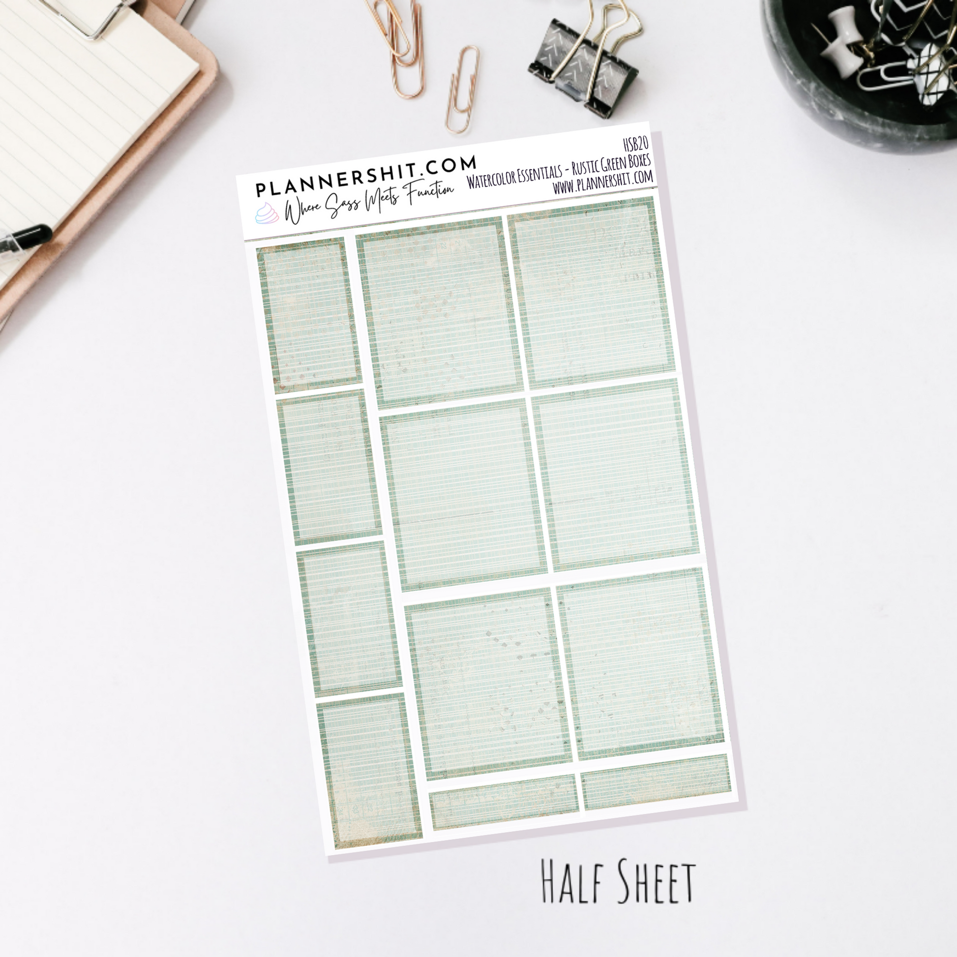 Rustic Green (Watercolor Essentials)