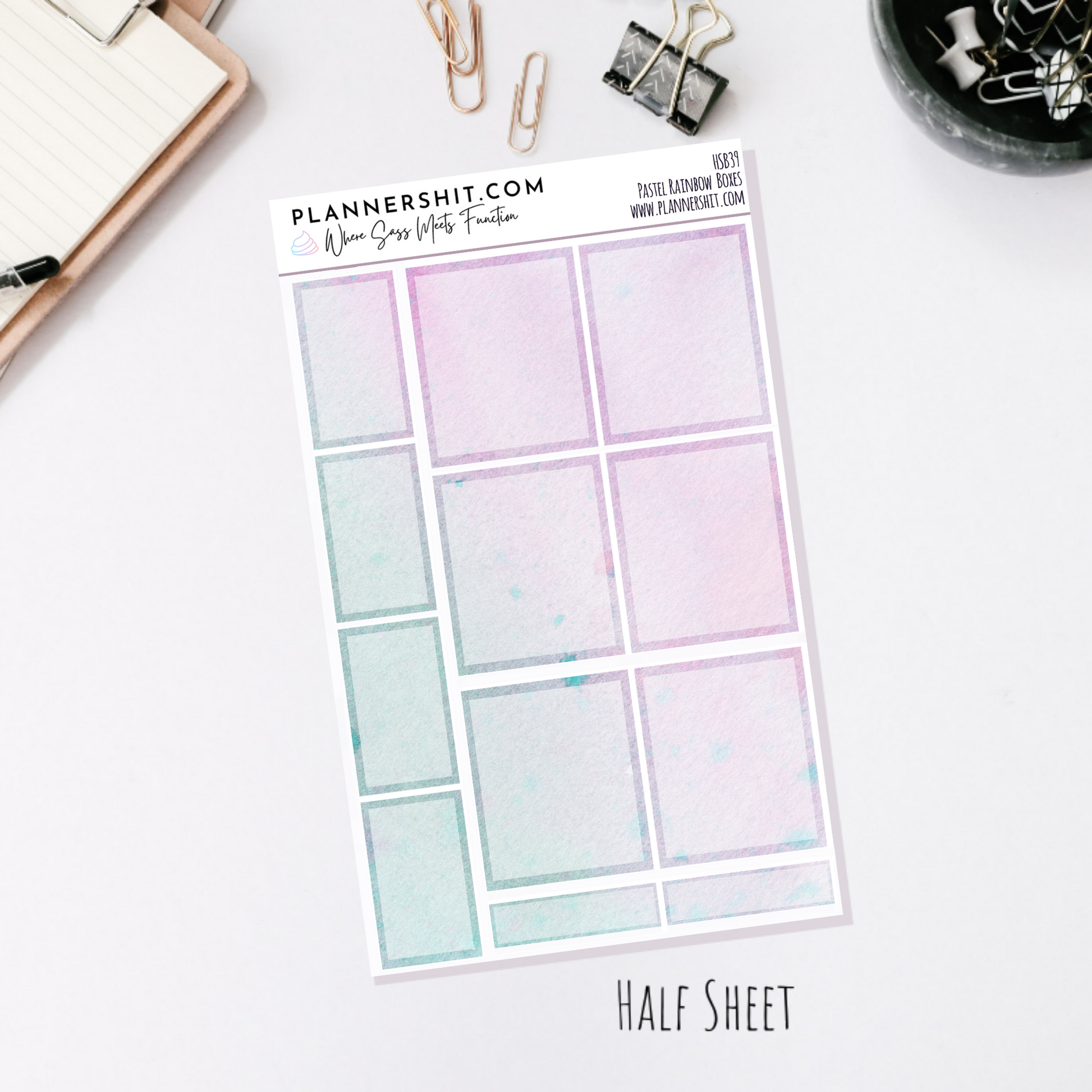 Pastel Rainbow (Standard Vertical)