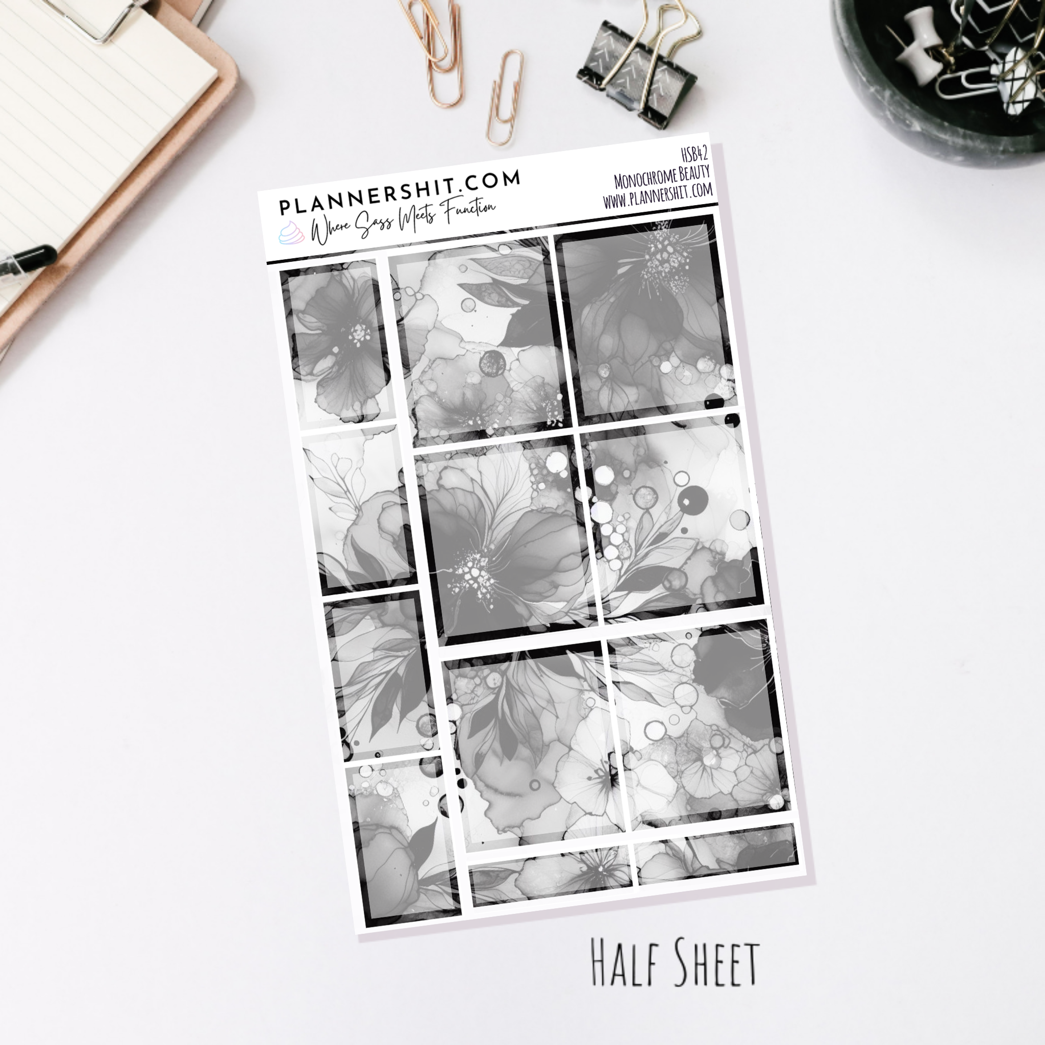 Monochrome Beauty (Standard Vertical)