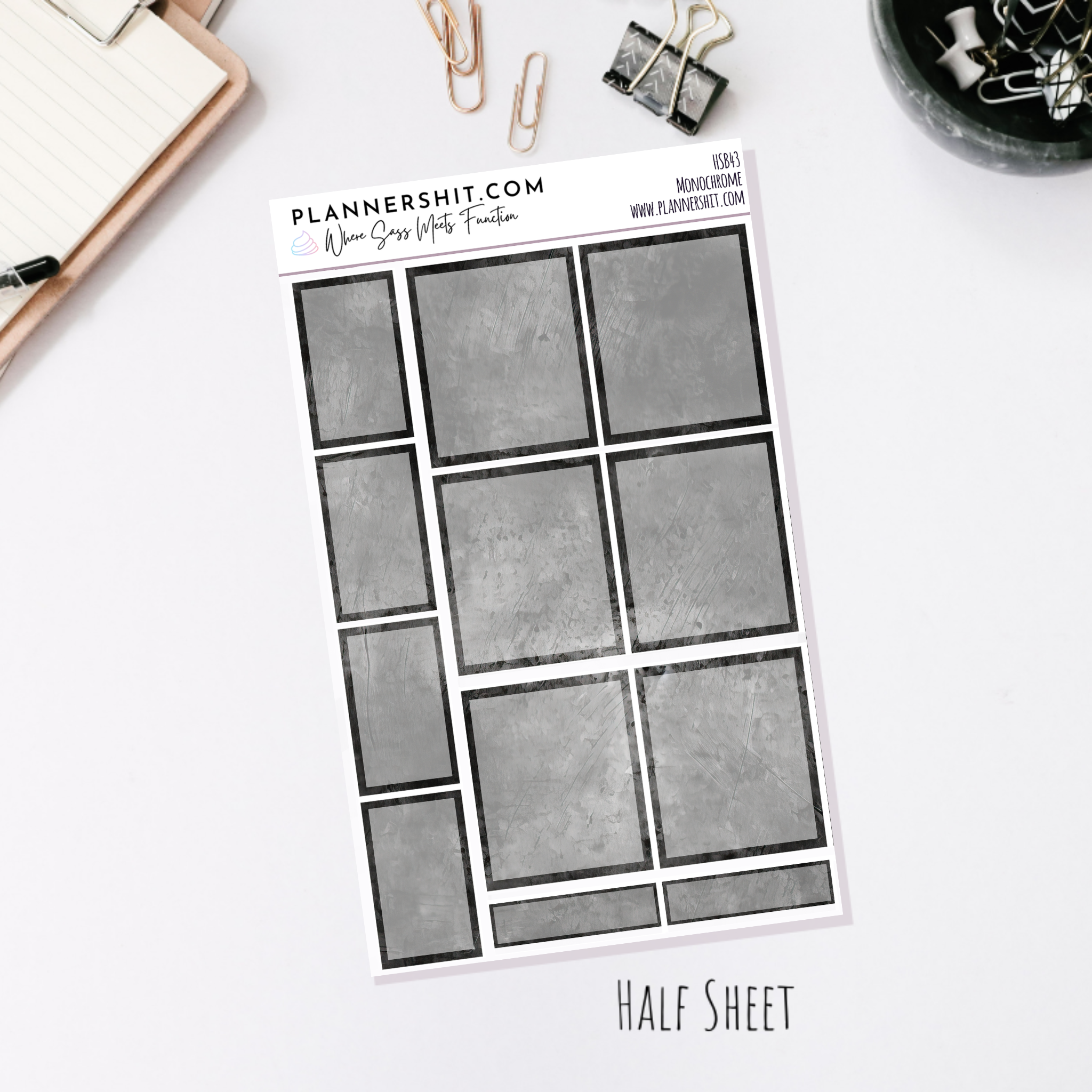 Monochrome Beauty - Watercolor Essentials