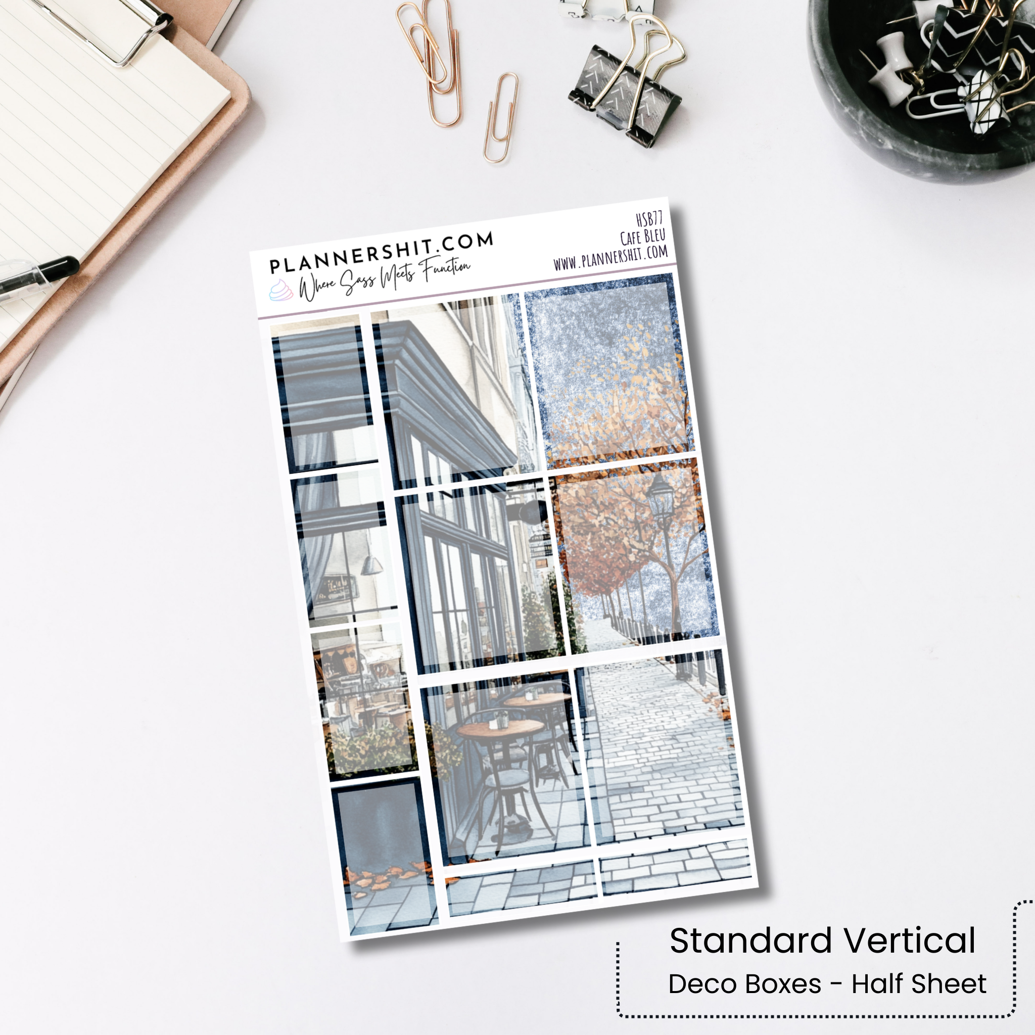 Cafe Bleu (Standard Vertical)