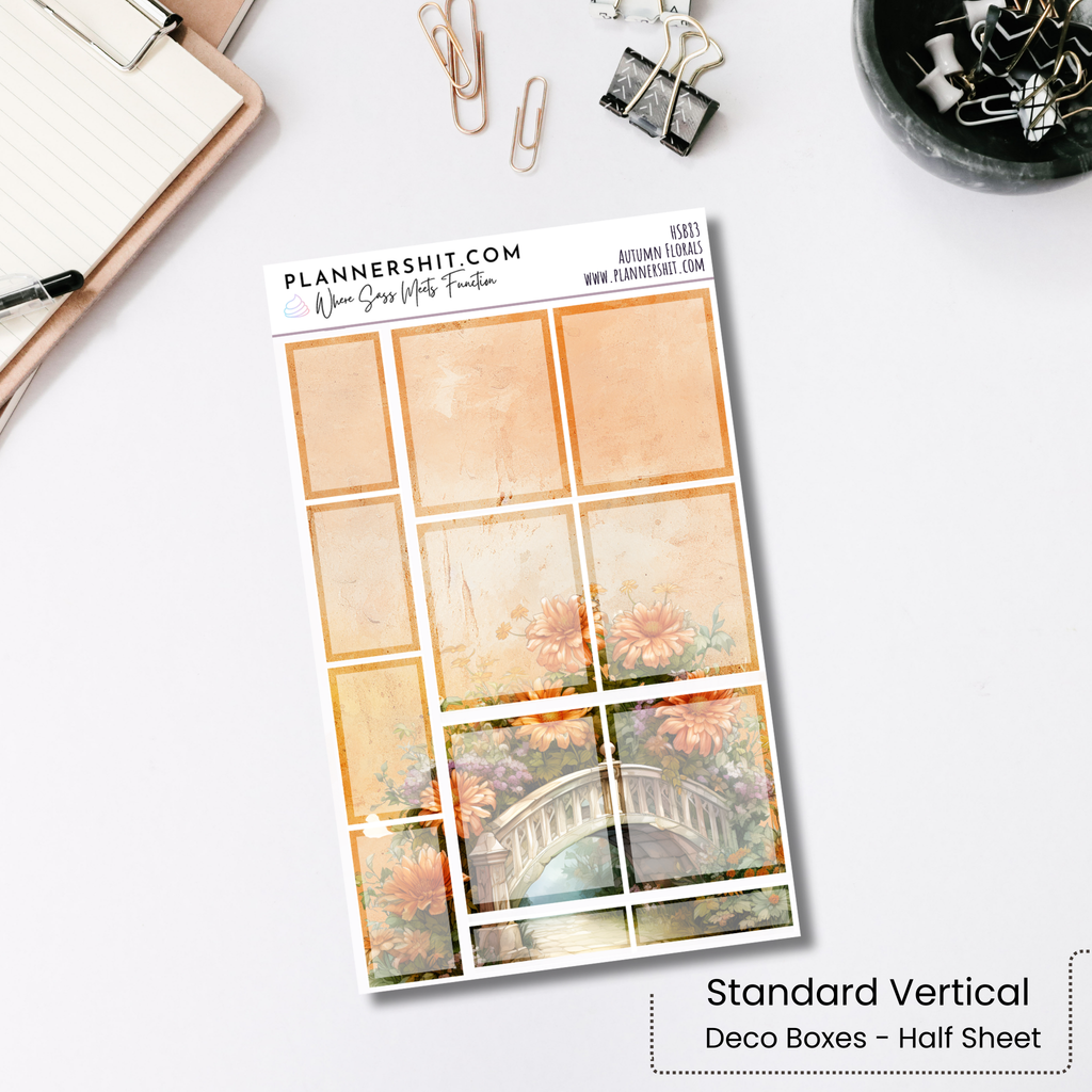 Autumn Florals (Standard Vertical)