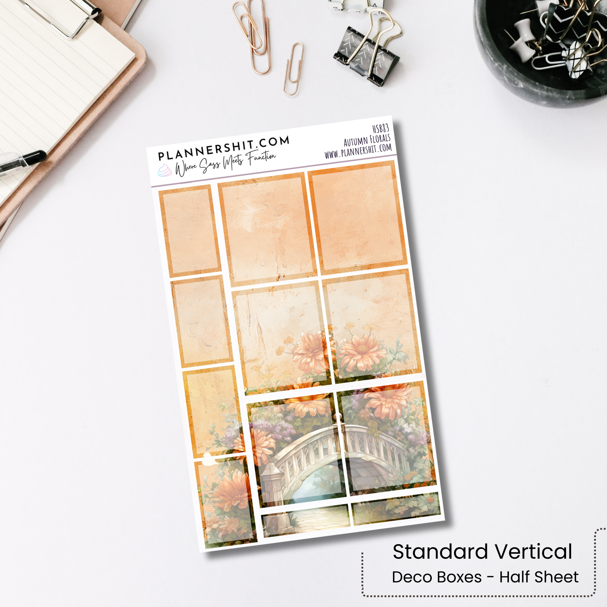 Autumn Florals (Standard Vertical)