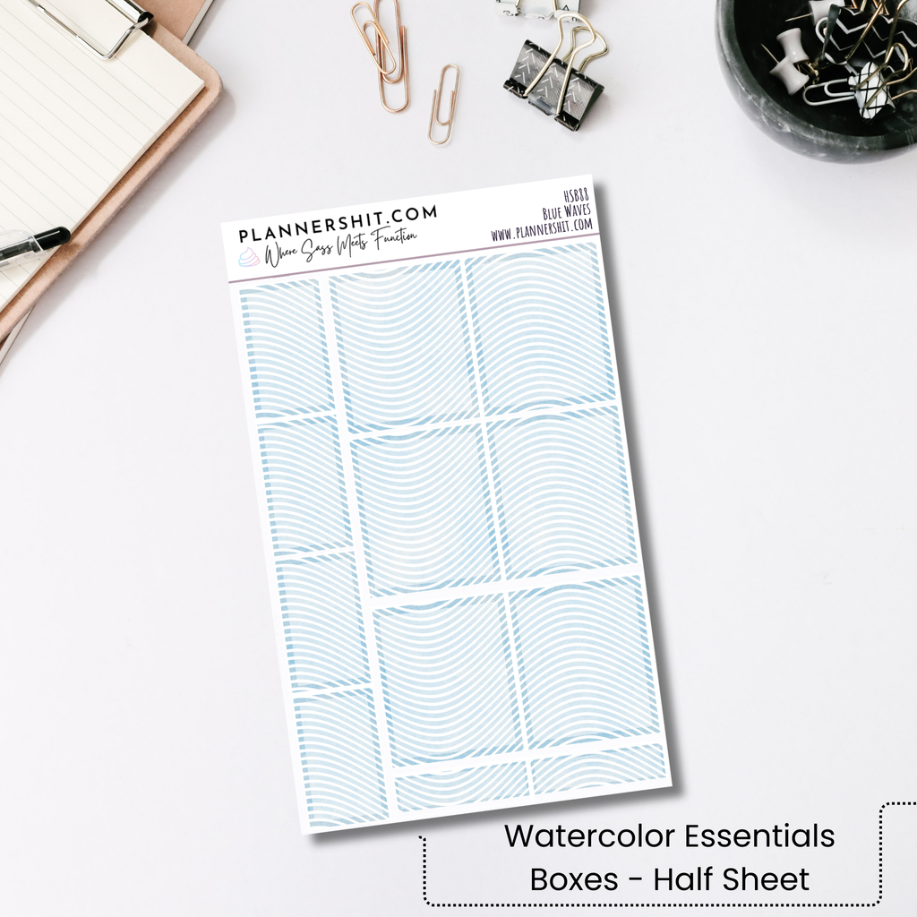 Blue Waves (Watercolor Essentials)