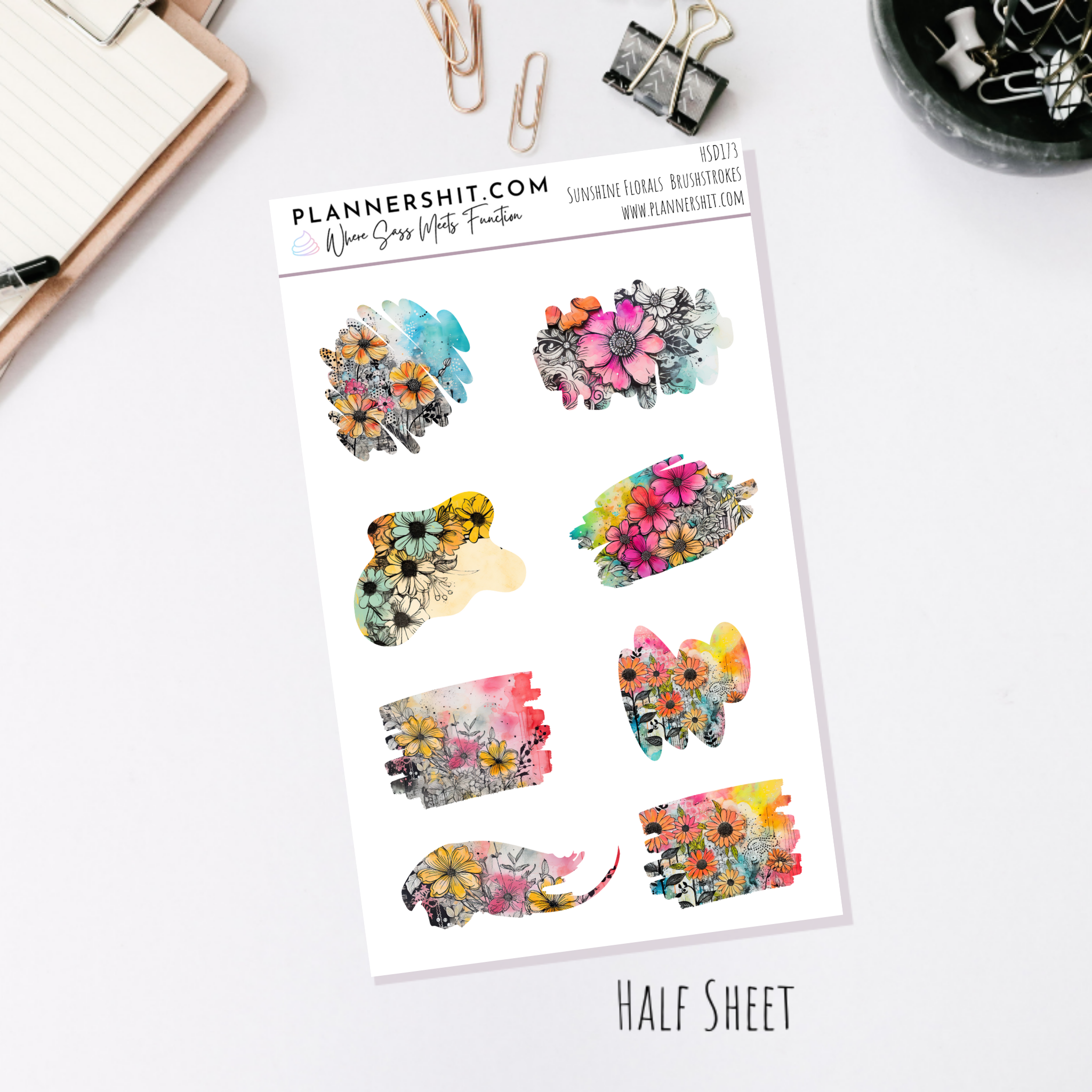 Sunshine Florals (Journaling)