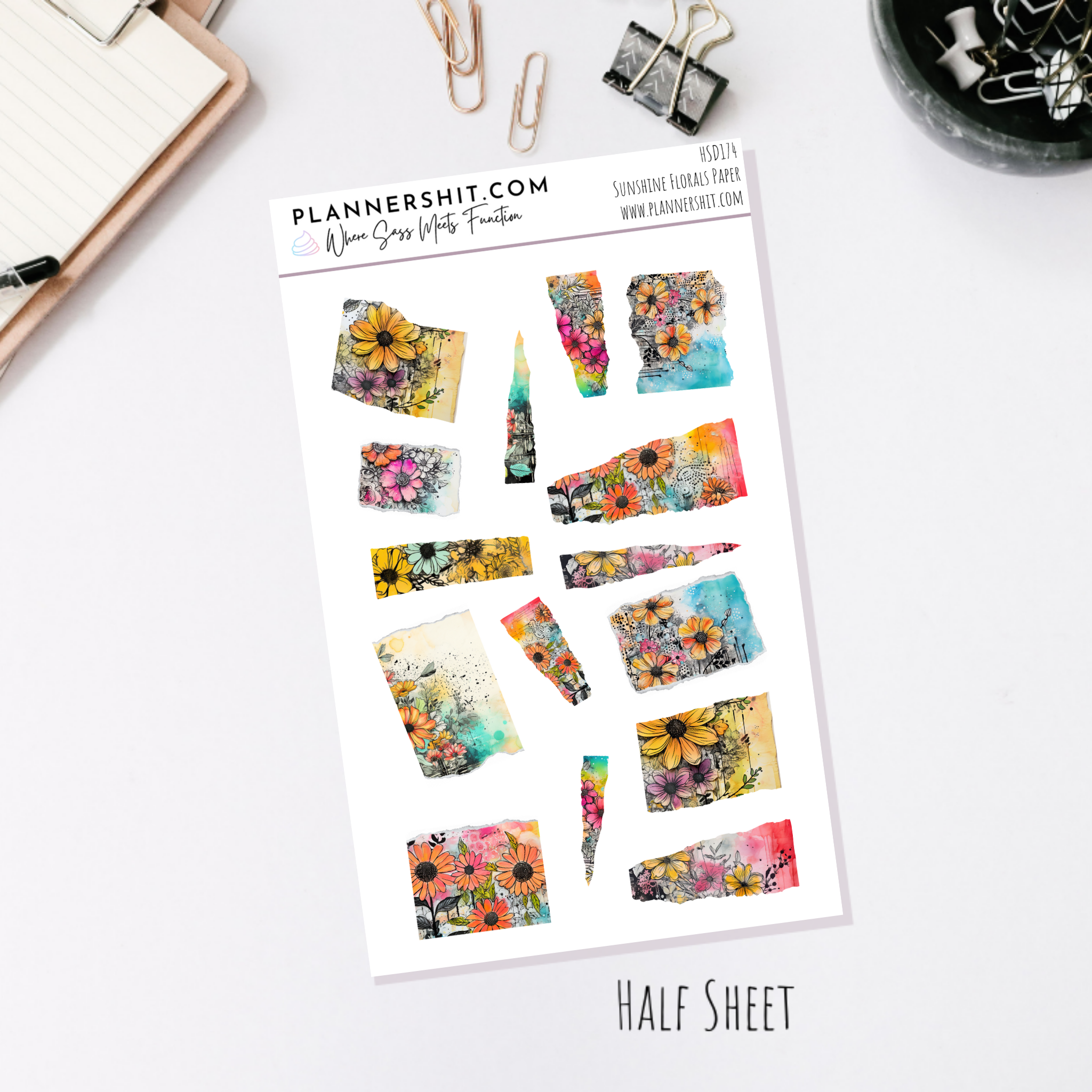 Sunshine Florals (Journaling)