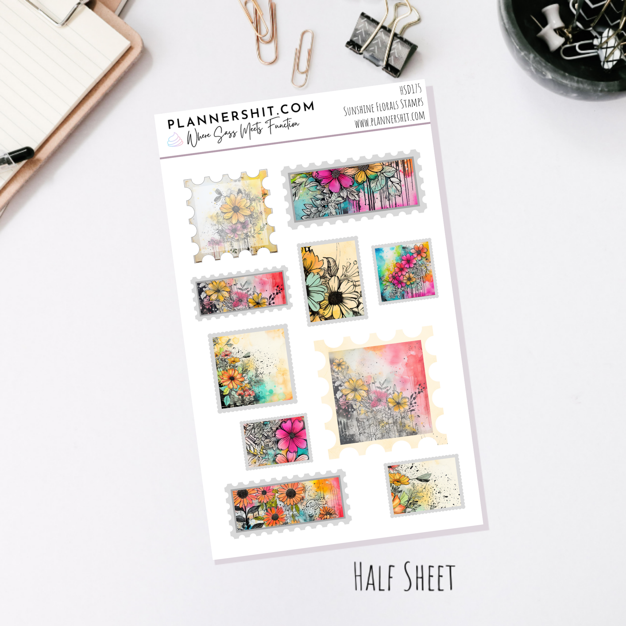 Sunshine Florals (Journaling)