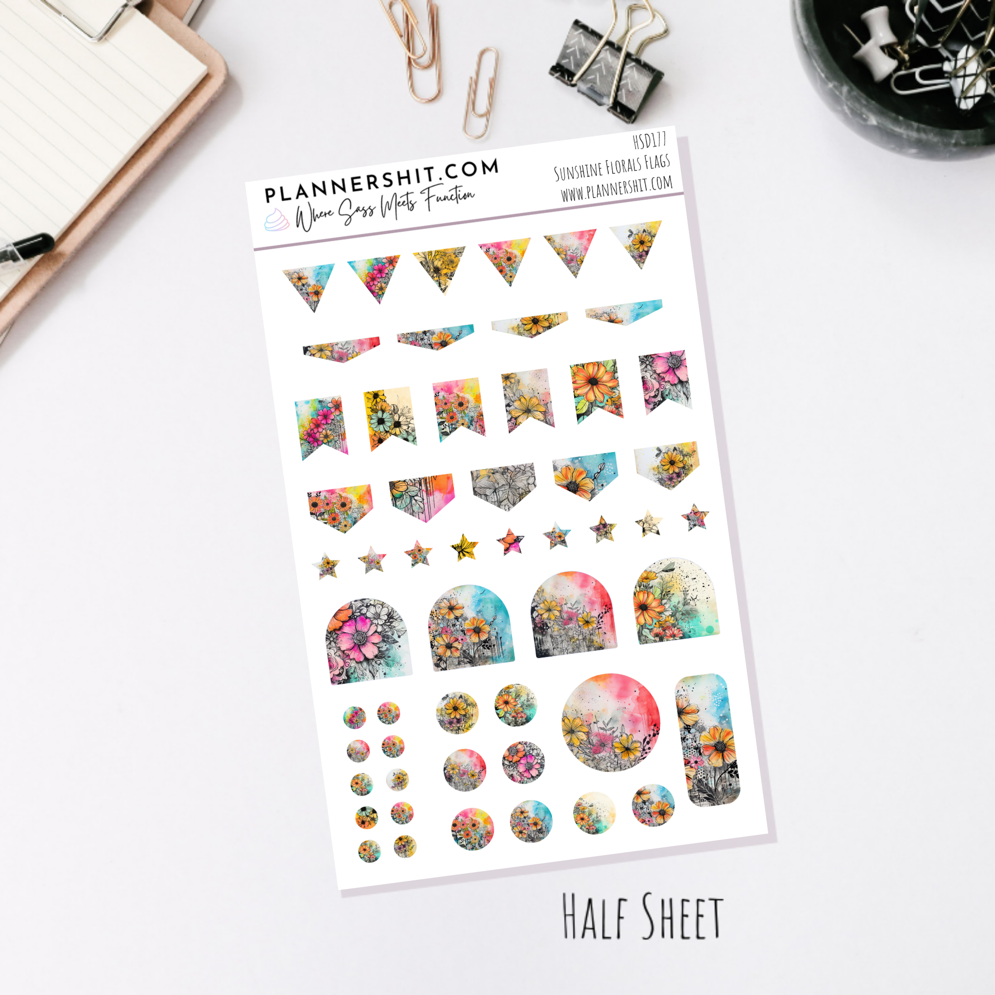 Sunshine Florals (Journaling)