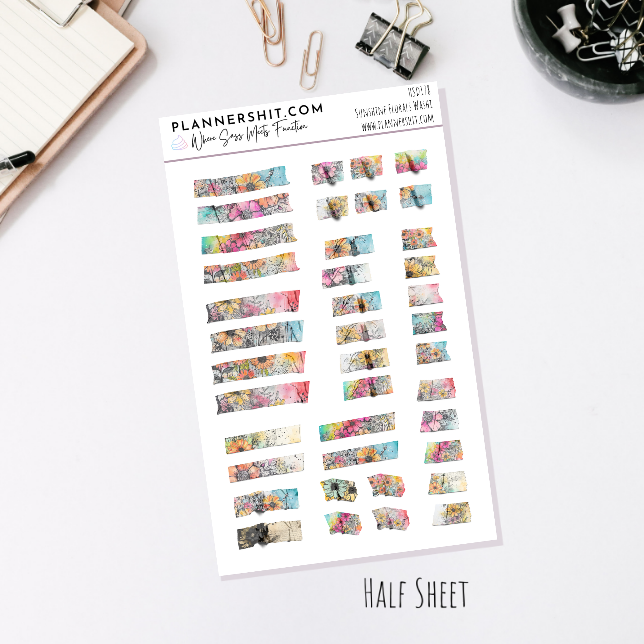 Sunshine Florals (Journaling)