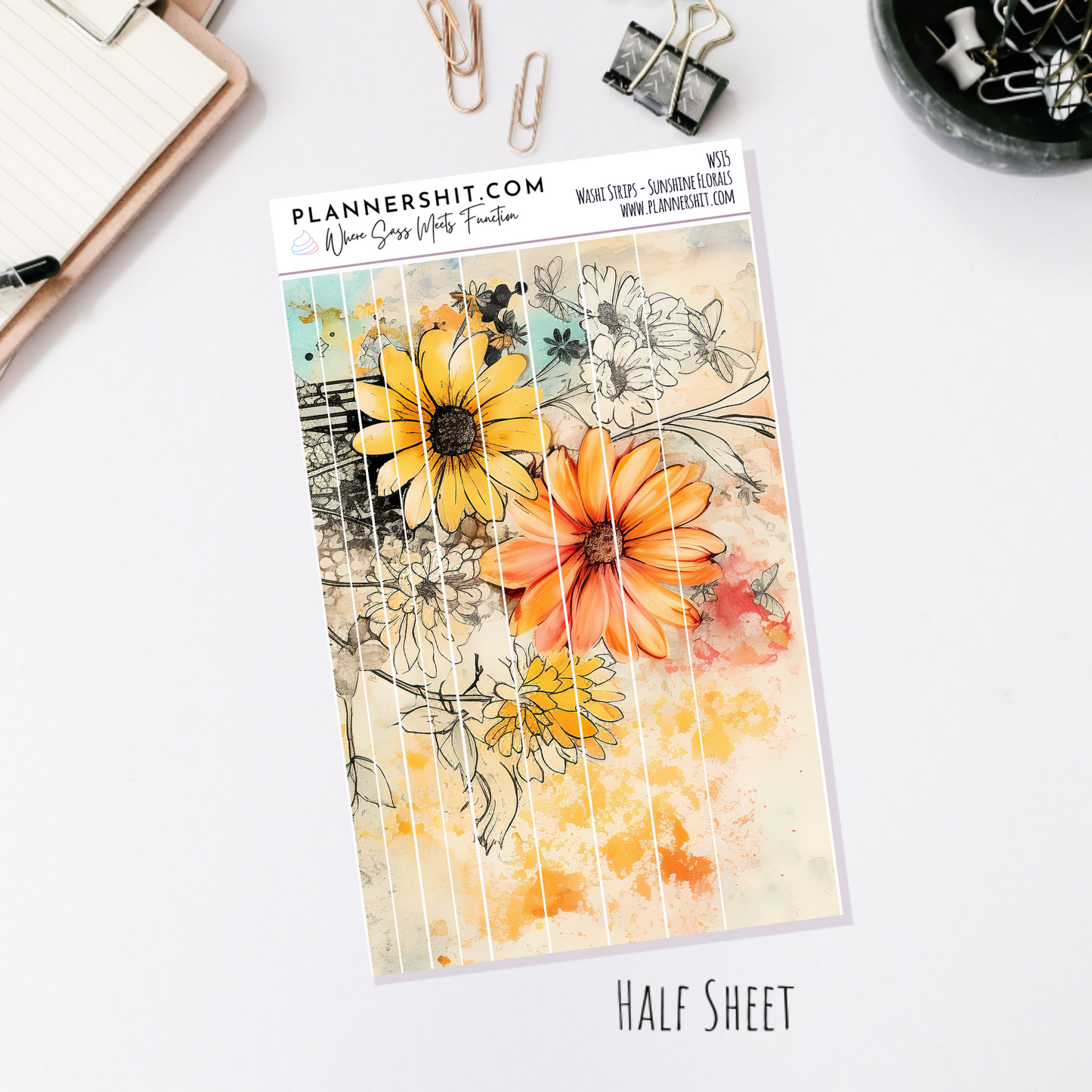 Sunshine Florals (Standard Vertical)