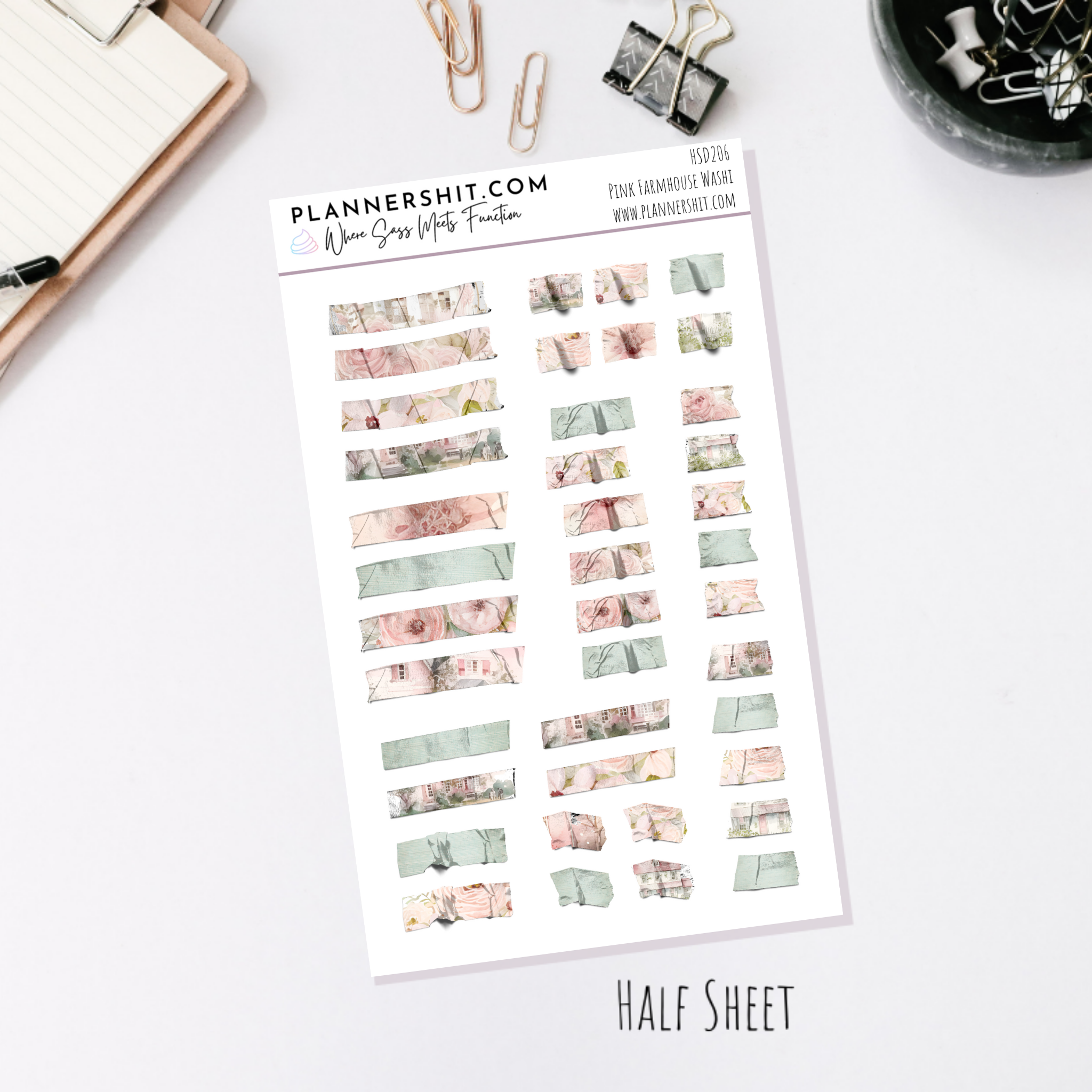 Pink Farmhouse (Journaling)