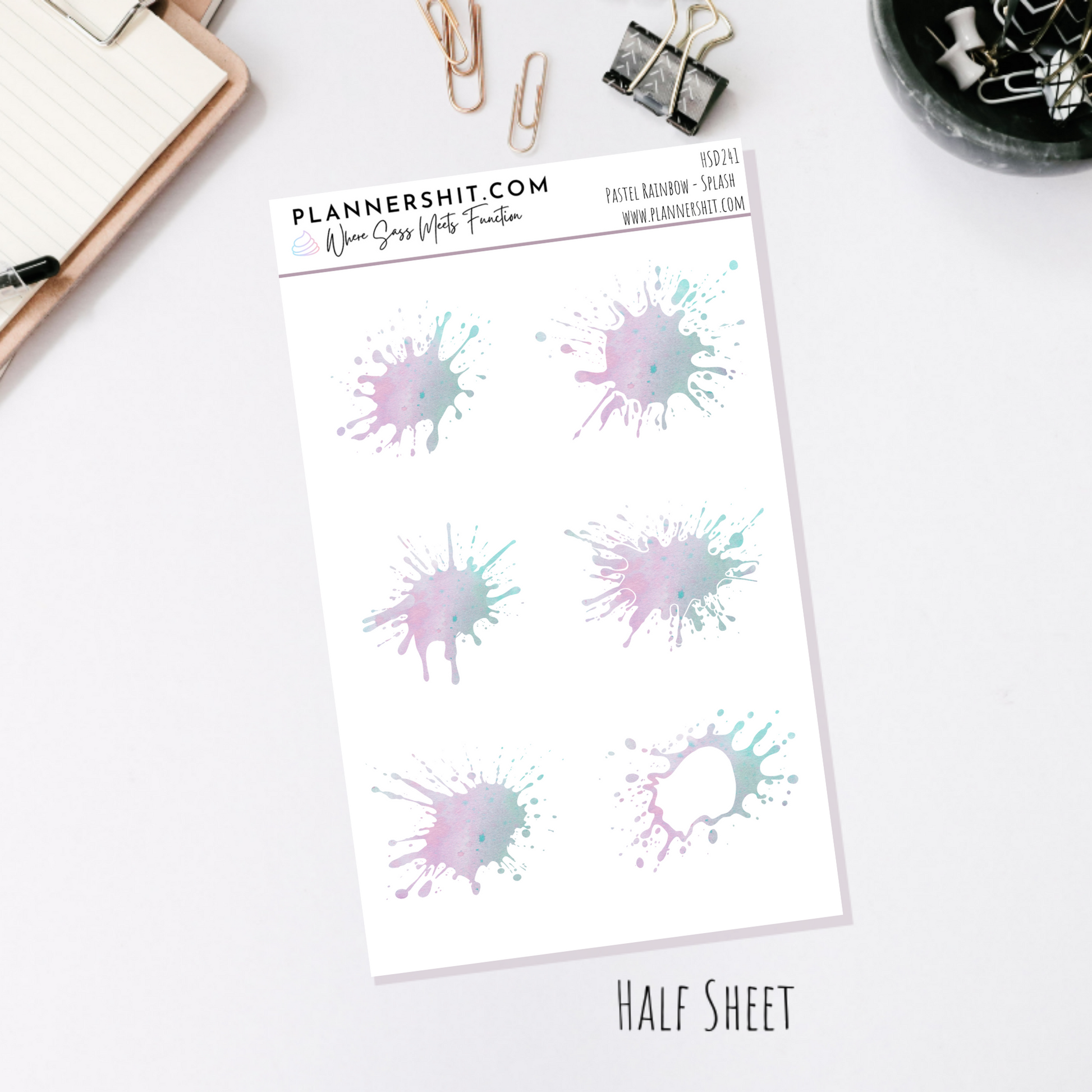Pastel Rainbow (Standard Vertical)