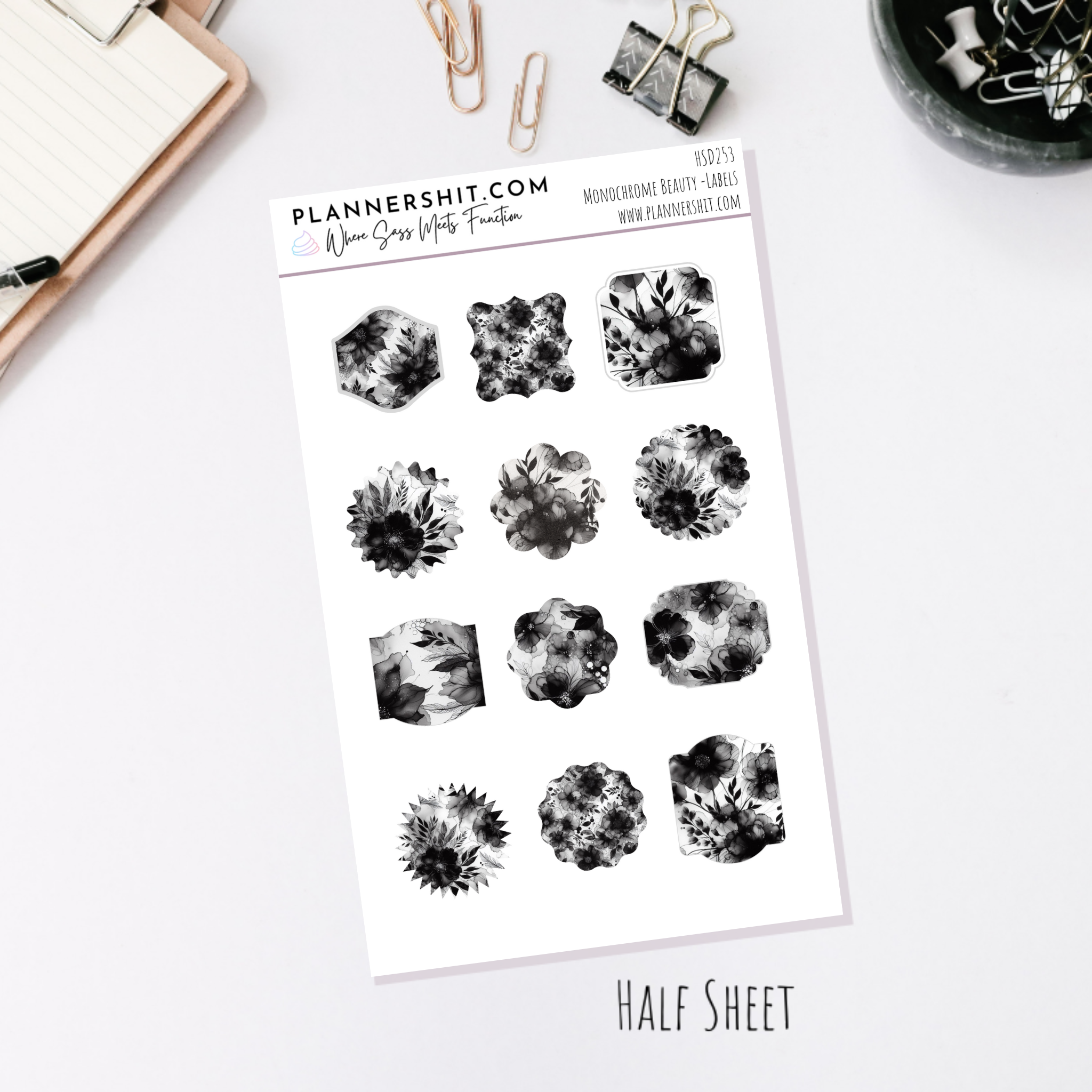 Monochrome Beauty (Journaling)