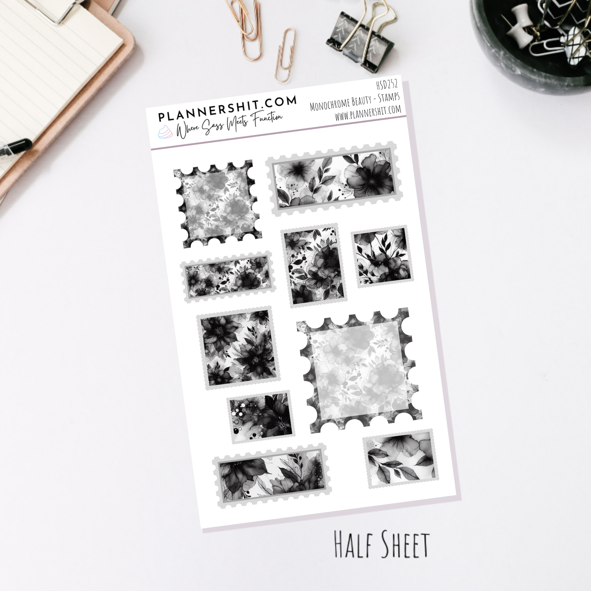 Monochrome Beauty (Journaling)