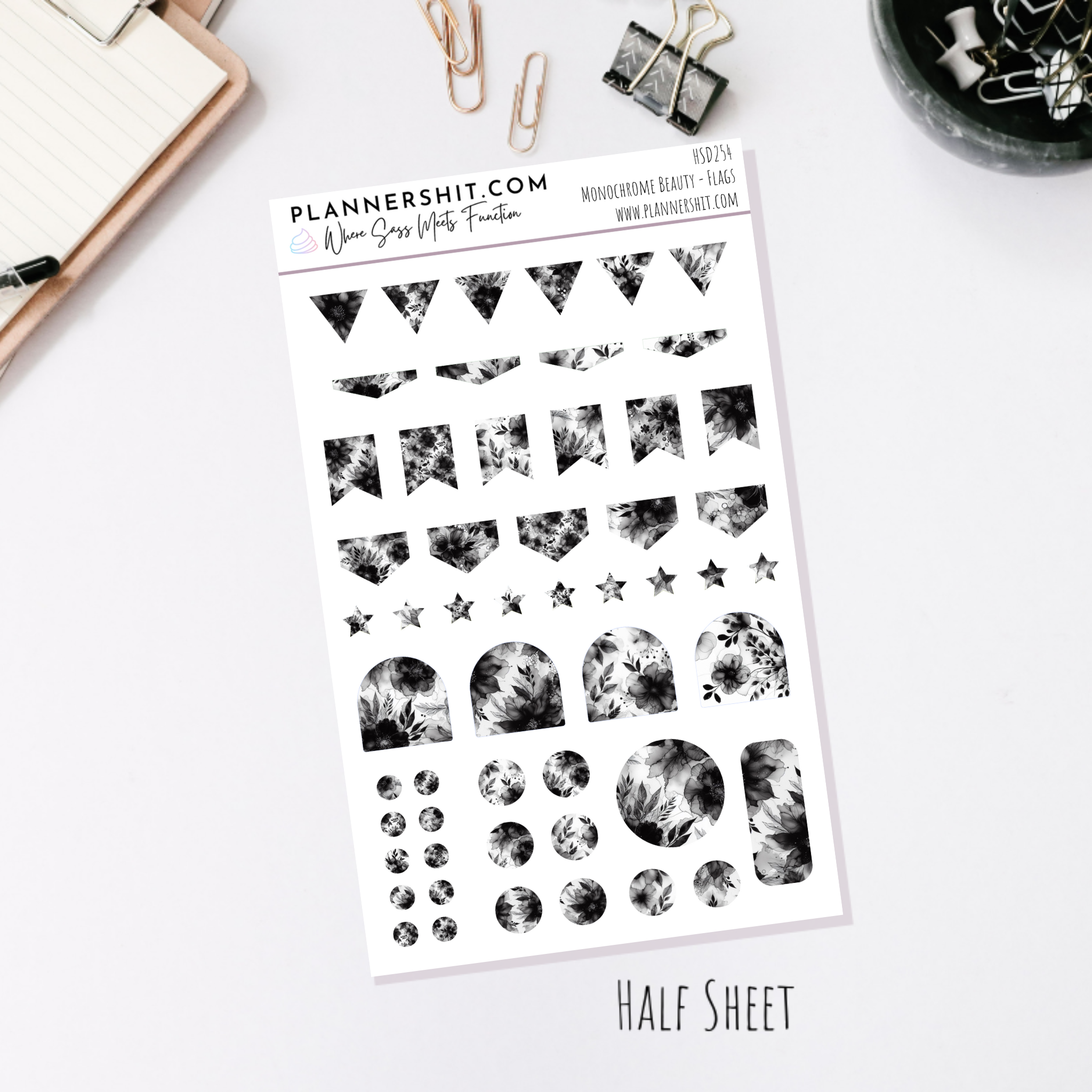 Monochrome Beauty (Journaling)