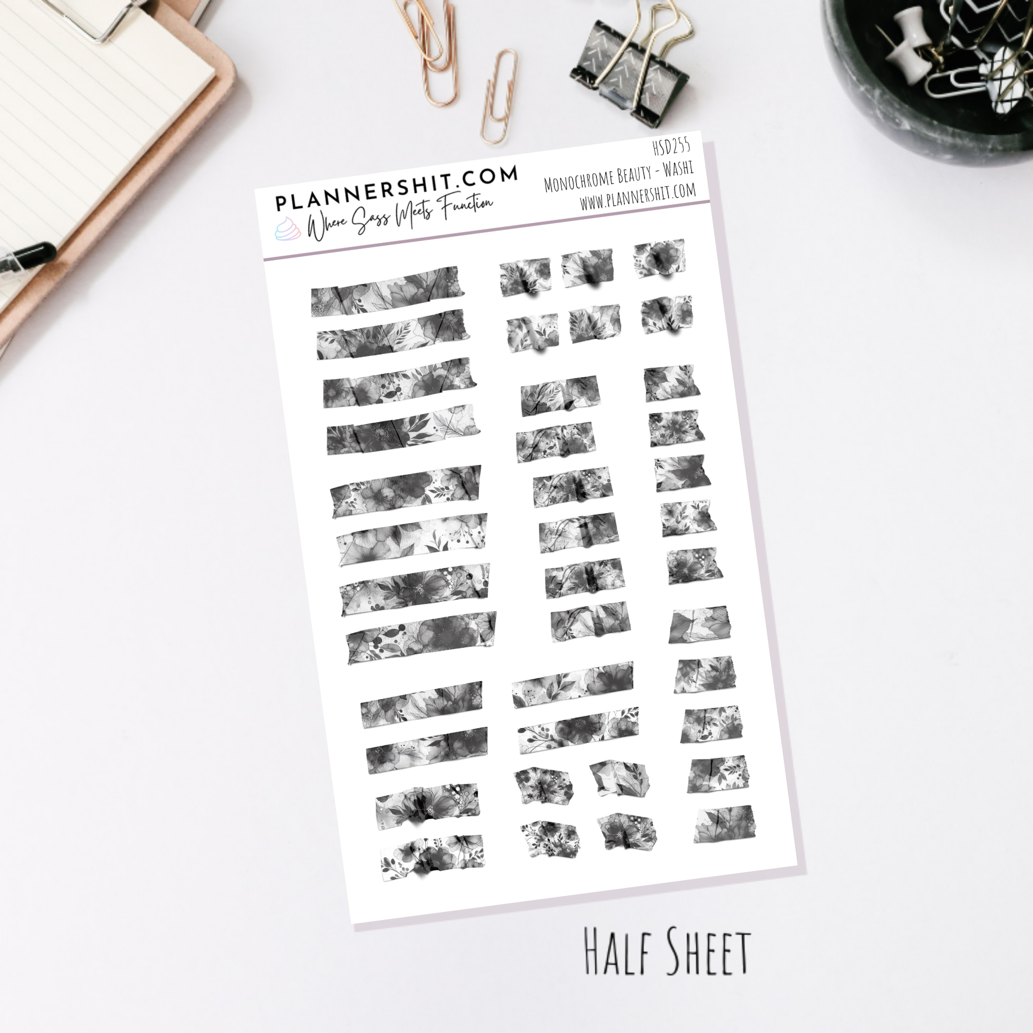 Monochrome Beauty (Journaling)