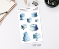 Half Sheet Planner Stickers - Regency Cakes