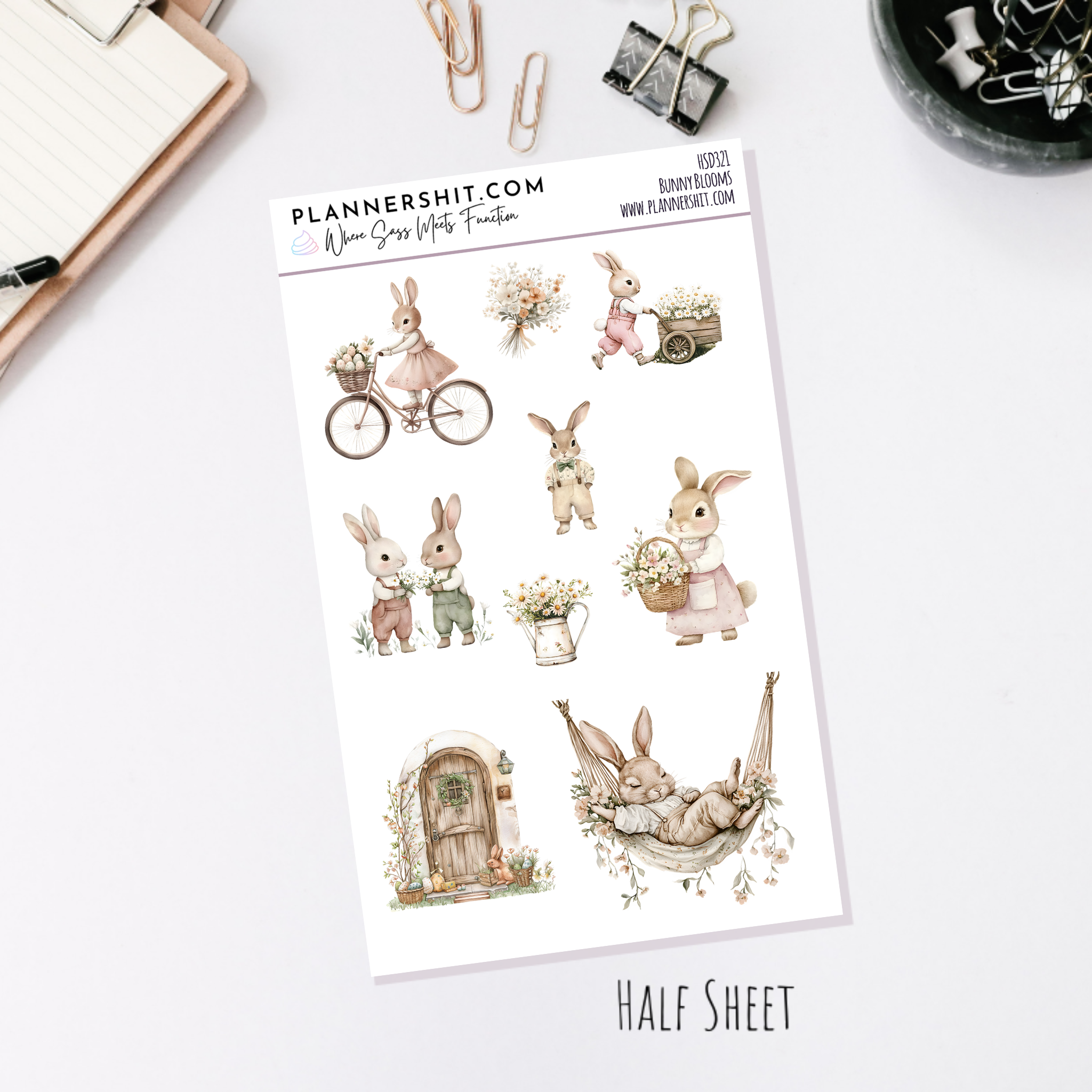 Bunny Blooms (Standard Vertical)