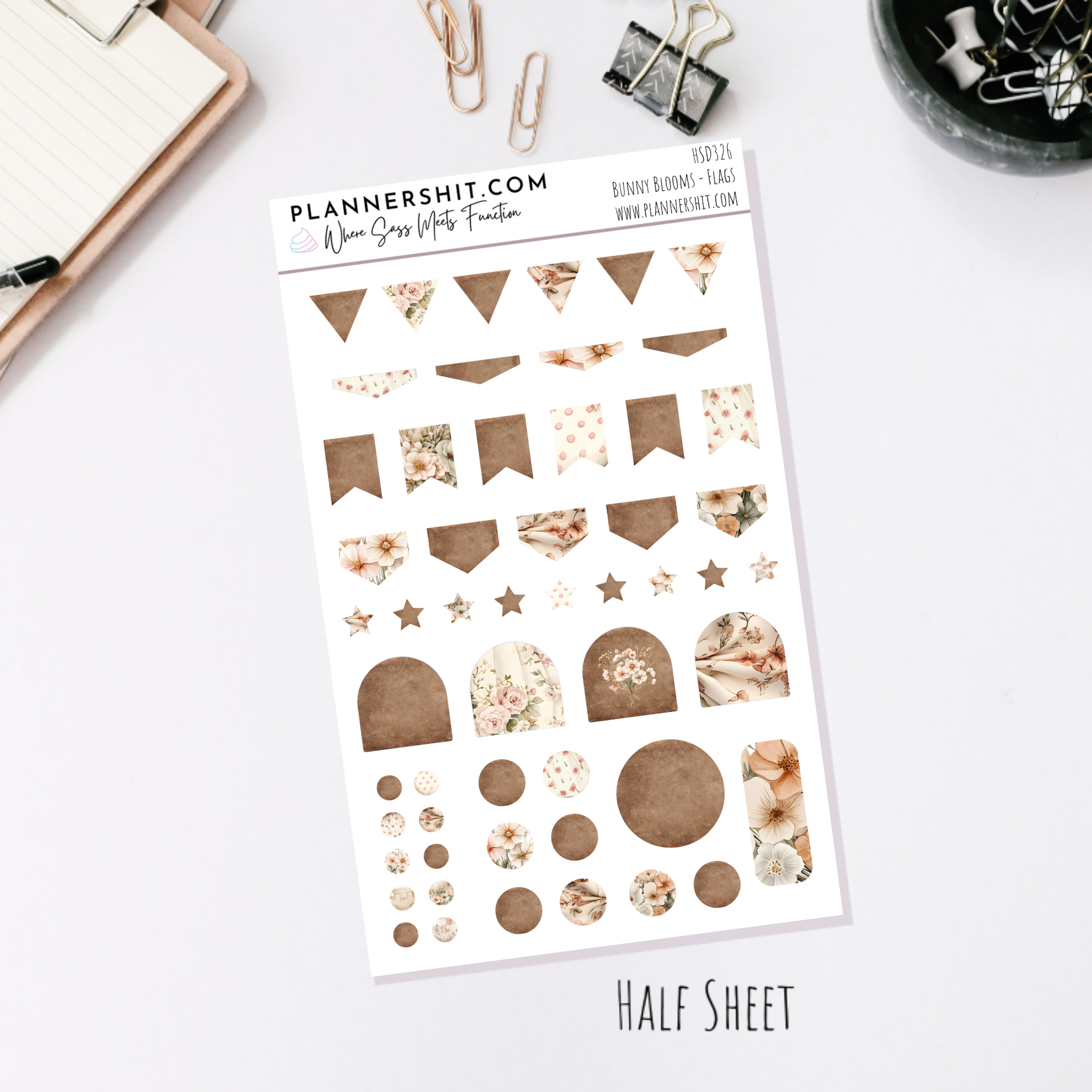 Bunny Blooms (Journaling)