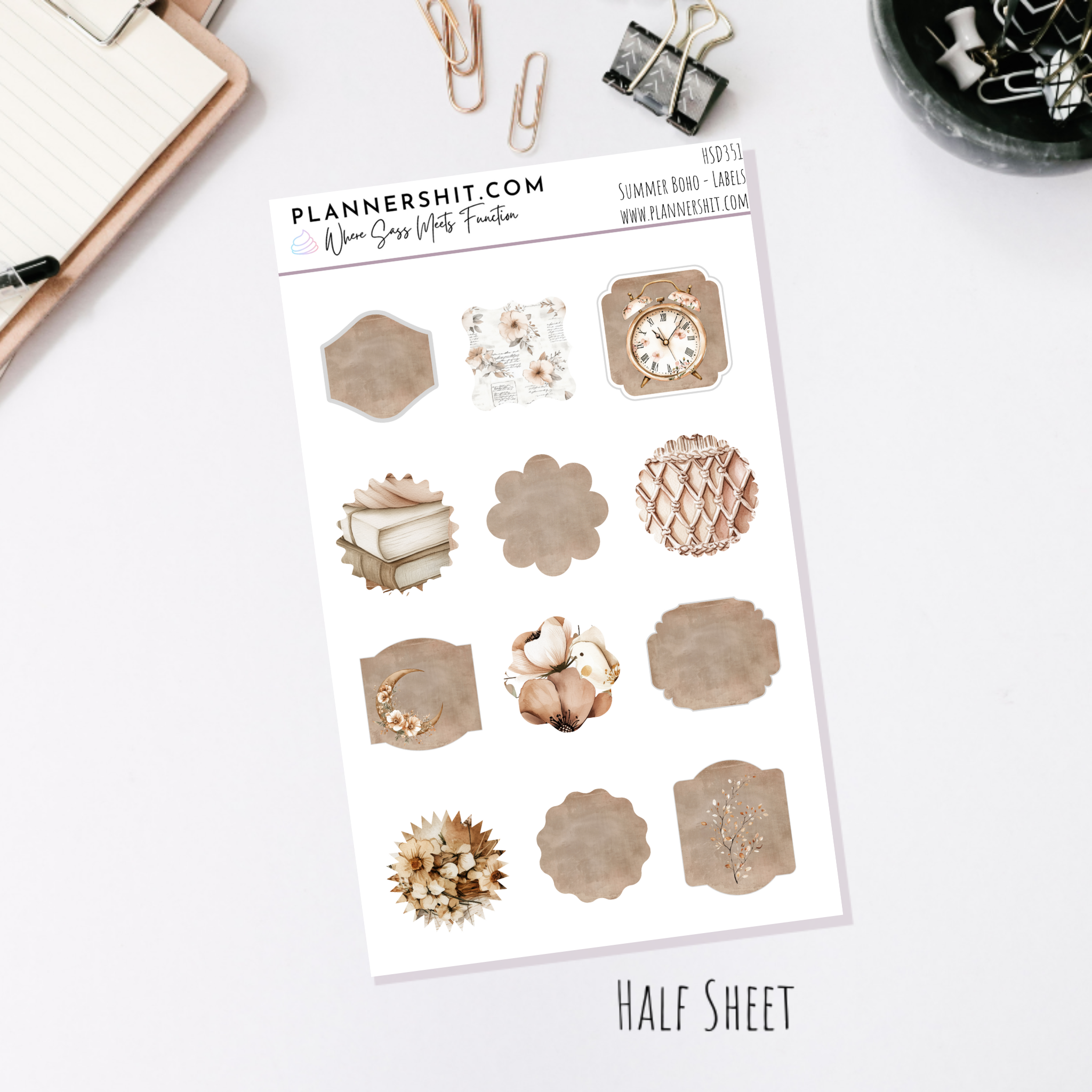 Summer Boho (Journaling)