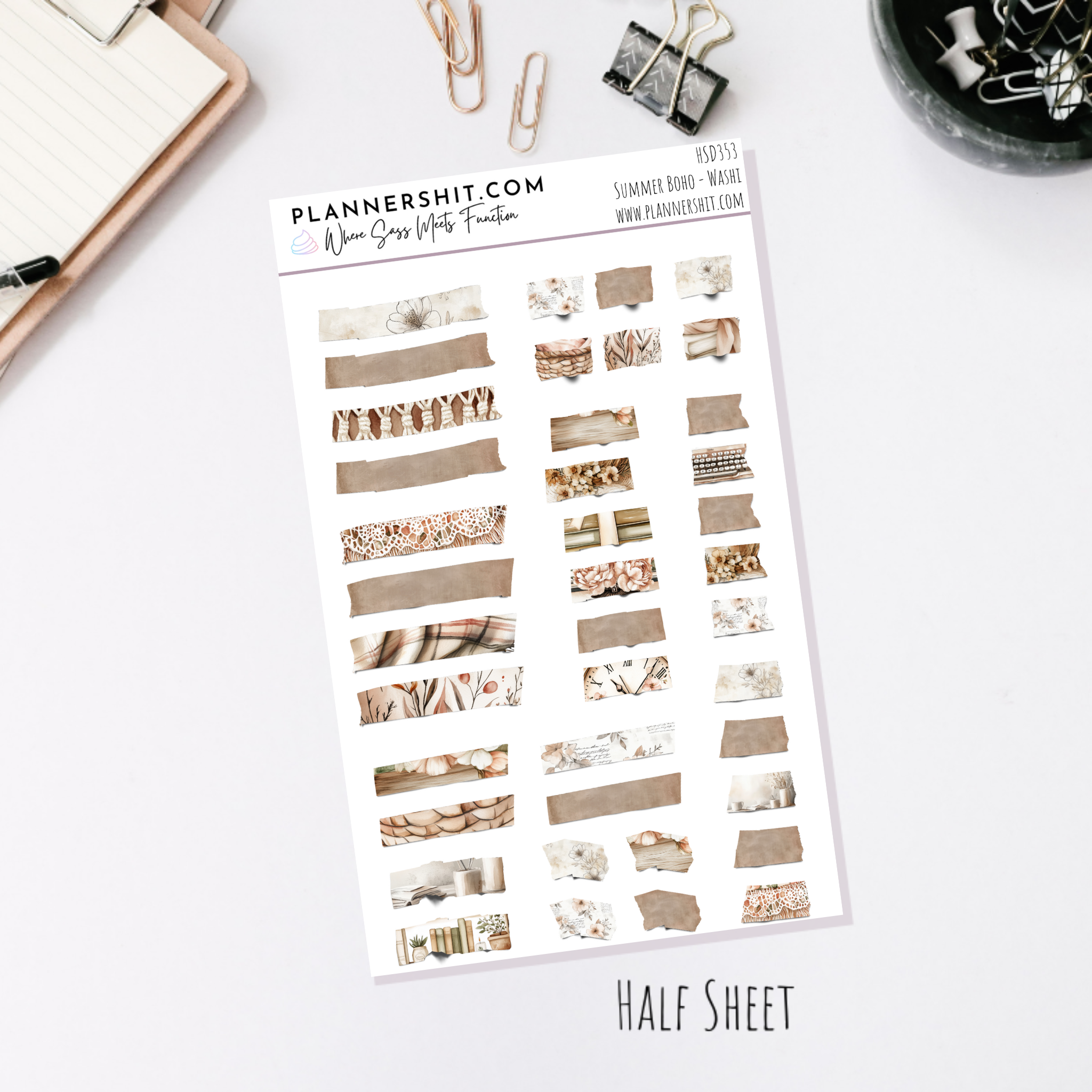 Summer Boho (Journaling)