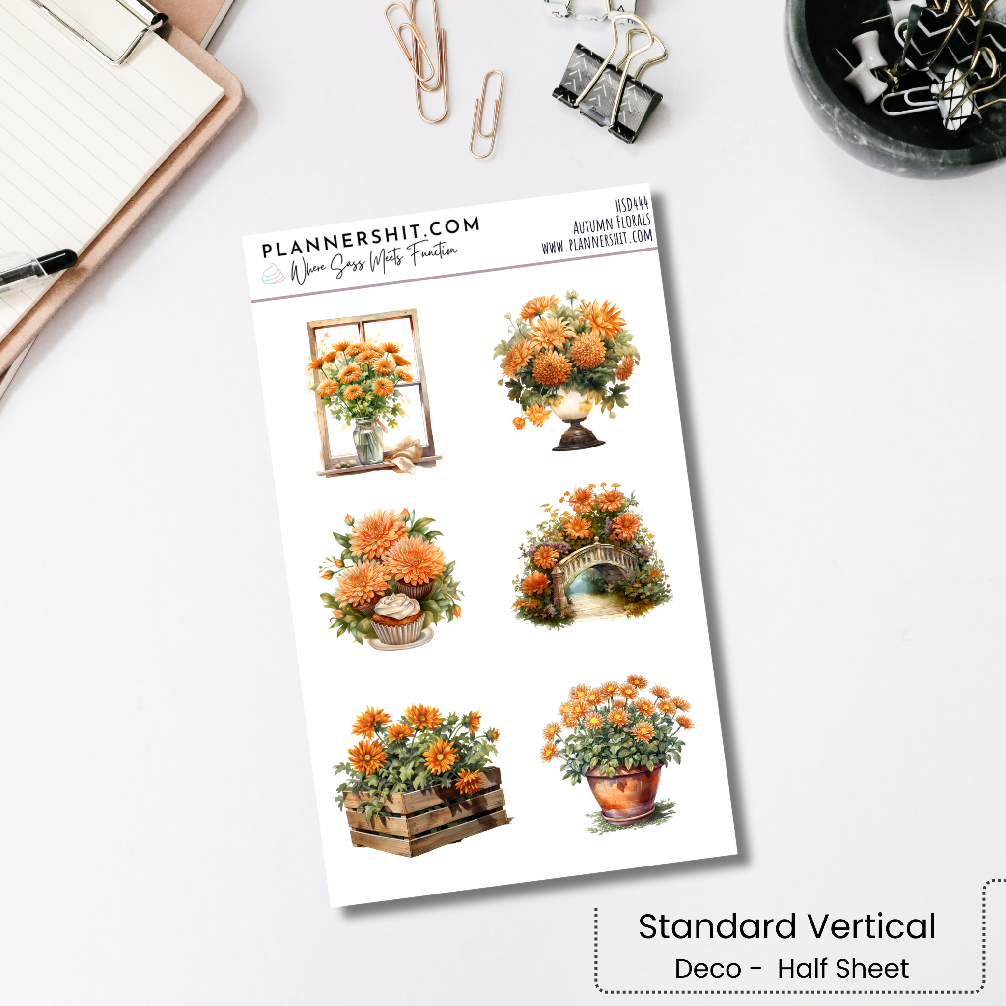 Autumn Florals (Standard Vertical)