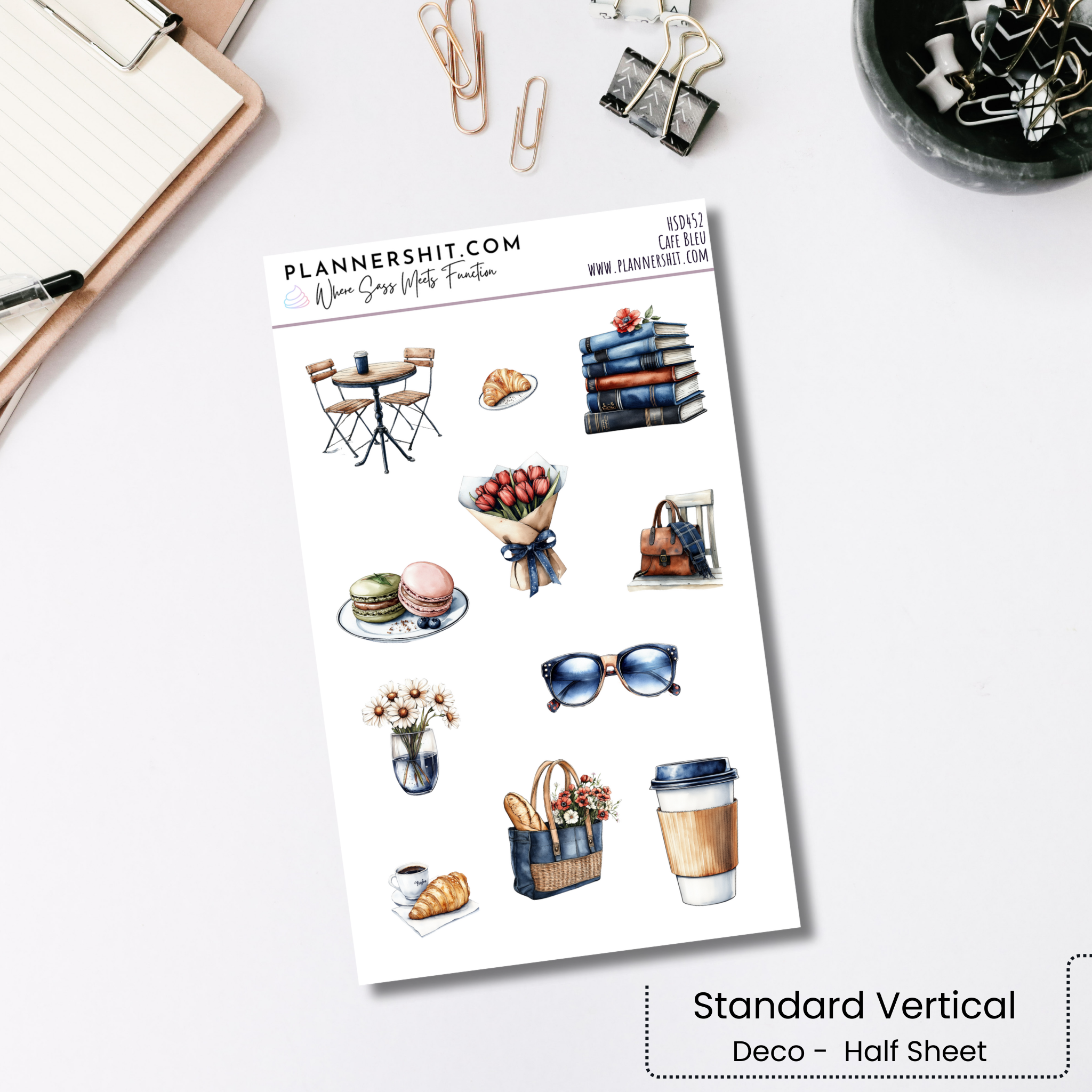 Cafe Bleu (Standard Vertical)