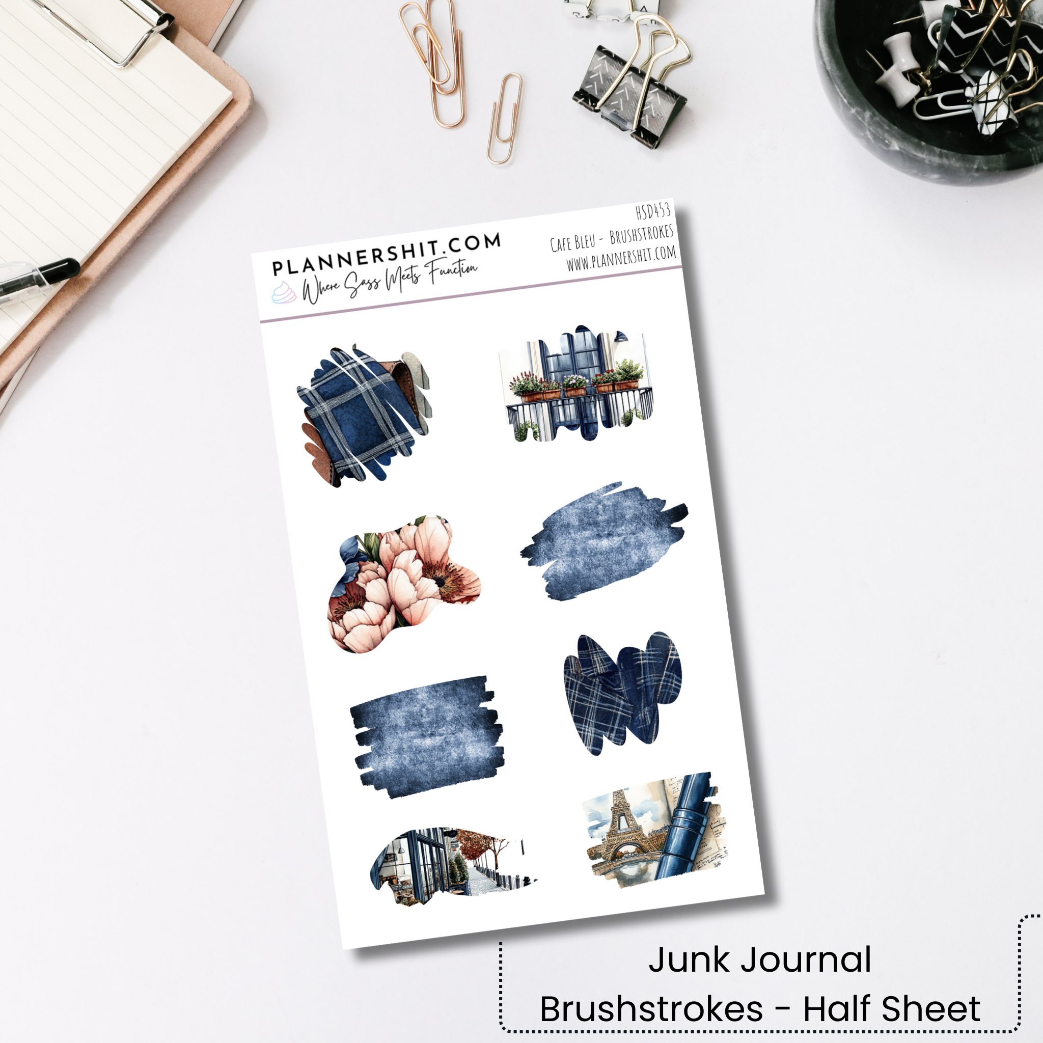 Cafe Bleu (Journaling)