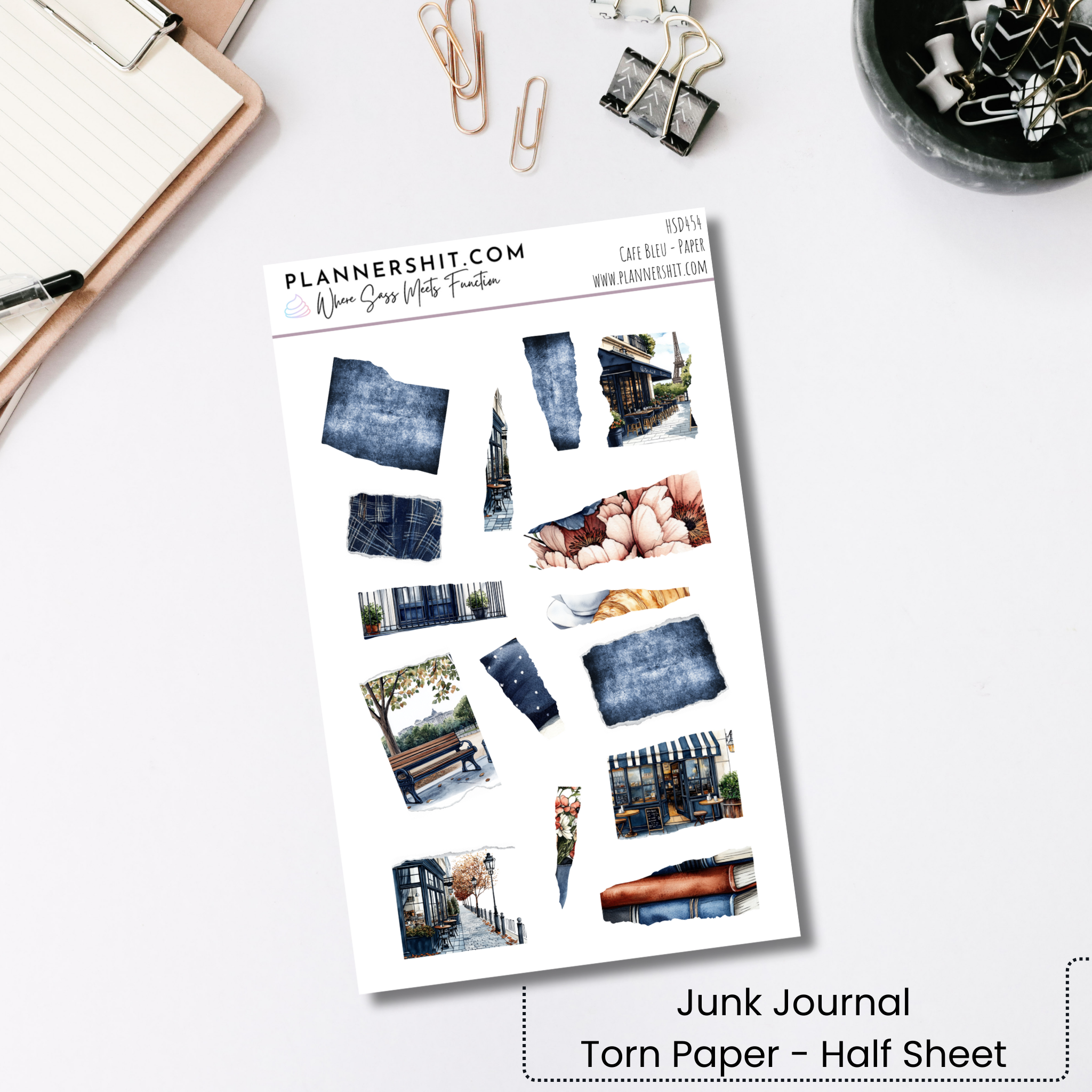 Cafe Bleu (Journaling)