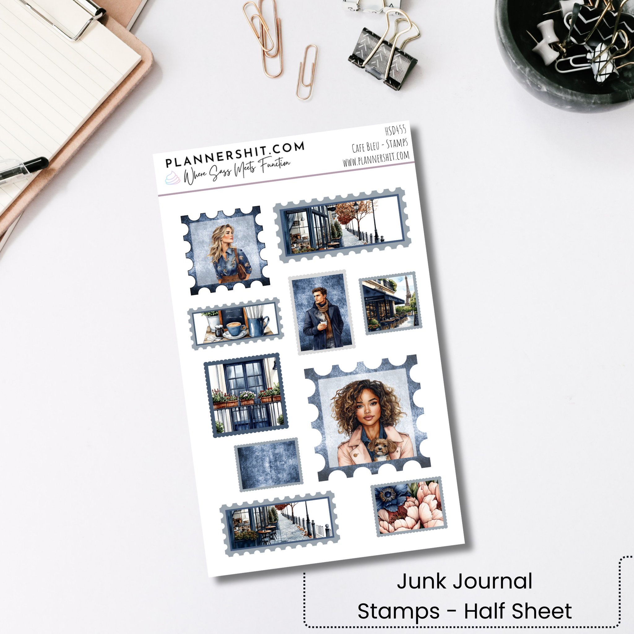 Cafe Bleu (Journaling)