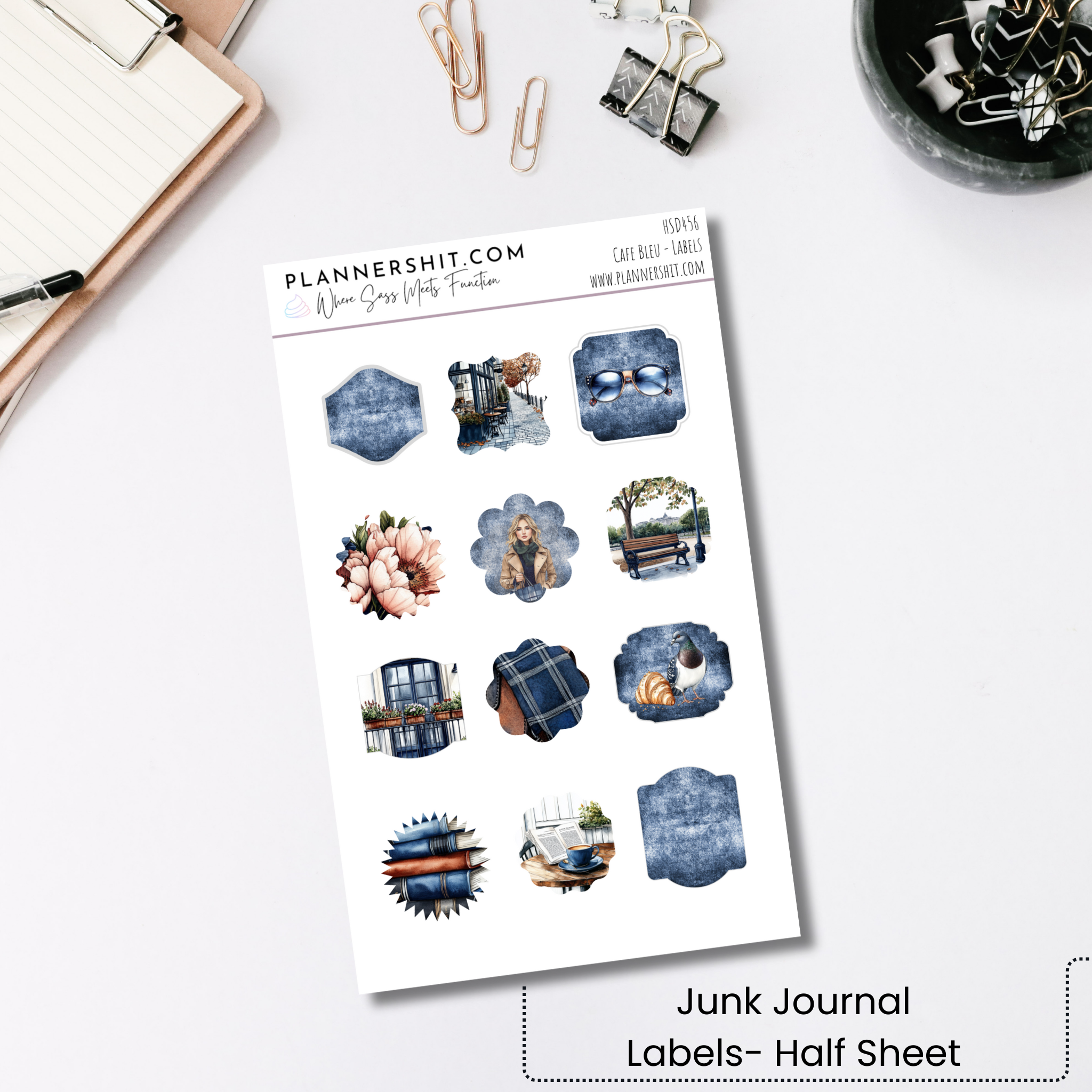 Cafe Bleu (Journaling)