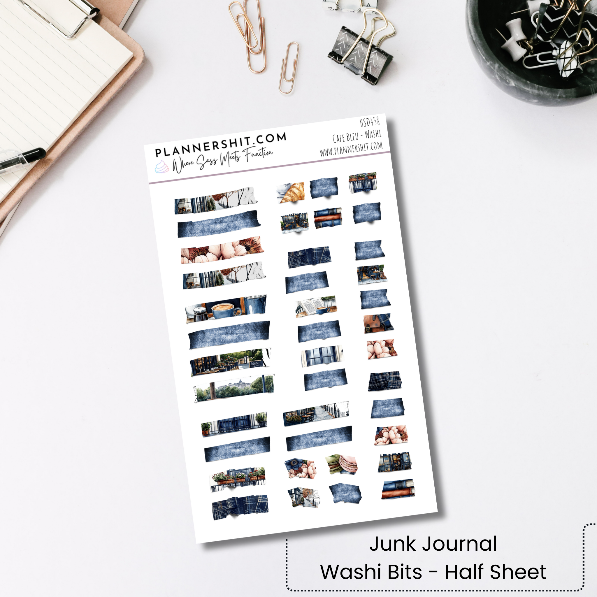 Cafe Bleu (Journaling)