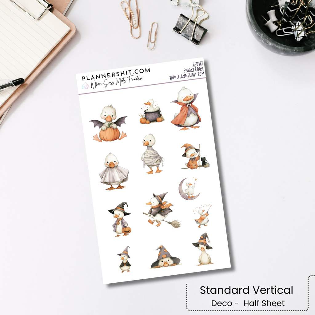 Spooky Goose (Standard Vertical)