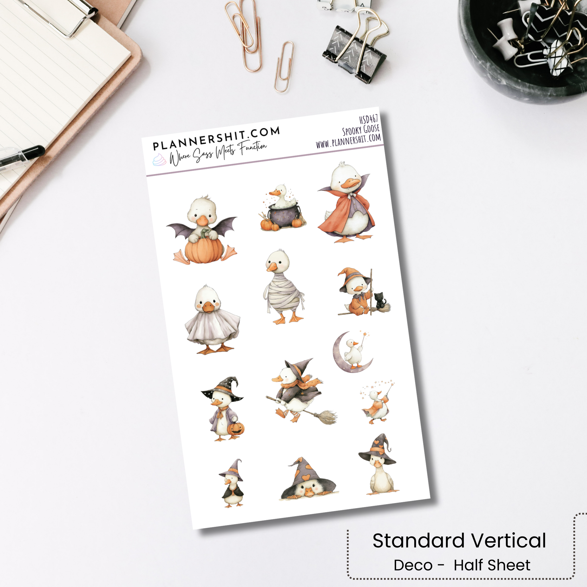 Spooky Goose (Standard Vertical)