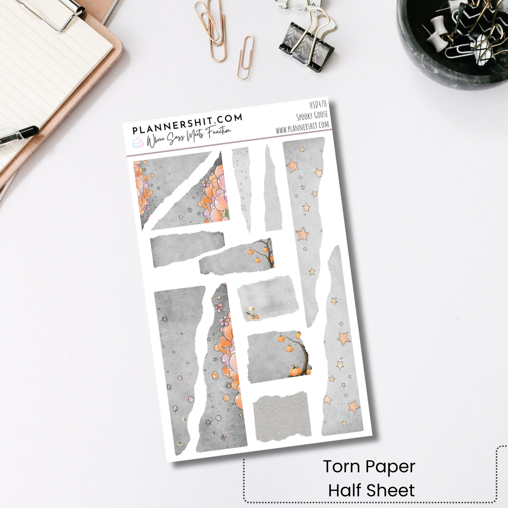 Spooky Goose (Journaling)